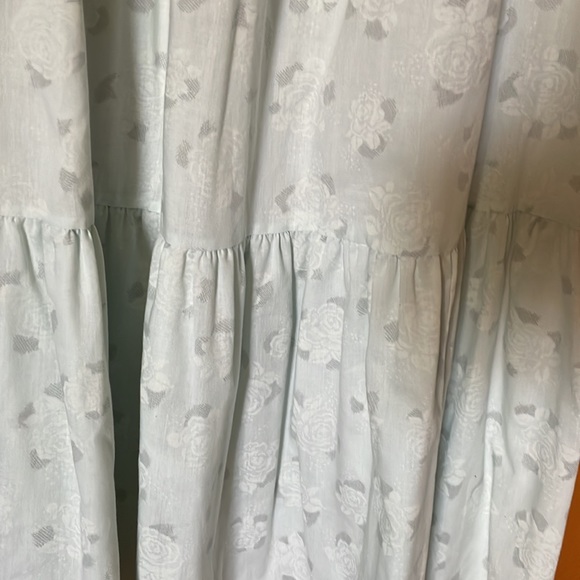 Liberty House of Hawaii vintage dress nightgown maxi lace 10 - Picture 6 of 9